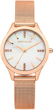 

fashion наручные женские часы Karen Millen KM140RMA. Коллекция Classic