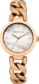 

fashion наручные женские часы Karen Millen KM143RGM. Коллекция AW-4