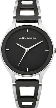

fashion наручные женские часы Karen Millen KM148SBM. Коллекция AW-4