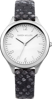 

fashion наручные женские часы Karen Millen KM150B. Коллекция AW-4