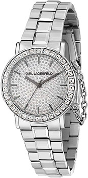 

fashion наручные женские часы Karl Lagerfeld R0553100506. Коллекция Crystals