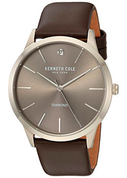 

fashion наручные мужские часы Kenneth Cole KC15111010. Коллекция Diamond