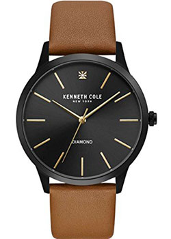 

fashion наручные мужские часы Kenneth Cole KC15111012. Коллекция Diamond