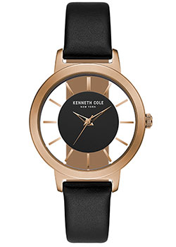 fashion наручные  женские часы Kenneth Cole KC15172004. Коллекция Transparent - фото 1