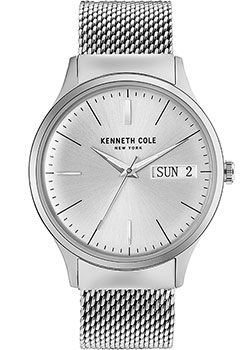 fashion наручные  мужские часы Kenneth Cole KC50587002. Коллекция Classic - фото 1