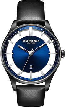 

fashion наручные мужские часы Kenneth Cole KC50919003. Коллекция Transparent