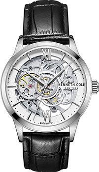 fashion наручные  мужские часы Kenneth Cole KC51021003. Коллекция Automatic - фото 1