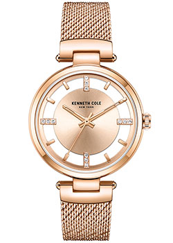 

fashion наручные женские часы Kenneth Cole KC51125002. Коллекция Transparency