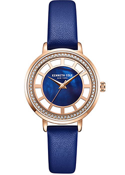 fashion наручные  женские часы Kenneth Cole KC51129003. Коллекция Transparency - фото 1
