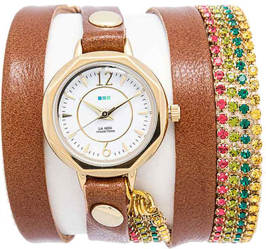 

fashion наручные женские часы La Mer LMDELCRY1502. Коллекция С цепочками и подвесками