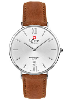 

Швейцарские наручные мужские часы Le Temps LT1018.02BL02. Коллекция Renaissance