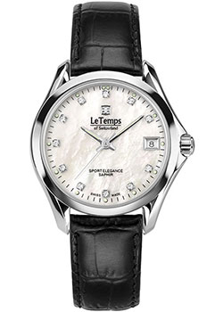 Швейцарские наручные  женские часы Le Temps LT1030.05BL01. Коллекция Sport Elegance - фото 1