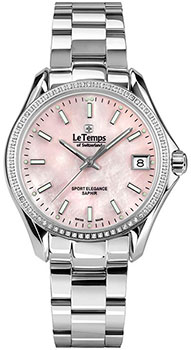 

Швейцарские наручные женские часы Le Temps LT1030.118BS01. Коллекция Sport Elegance