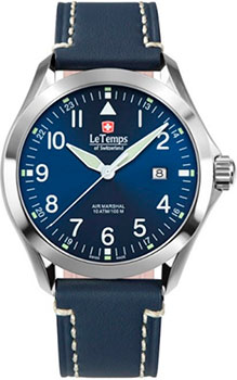 

Швейцарские наручные мужские часы Le Temps LT1040.03BL17. Коллекция Air Marshal
