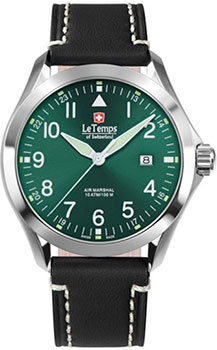 Швейцарские наручные  мужские часы Le Temps LT1040.04BL15. Коллекция Air Marshal - фото 1