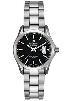 Швейцарские наручные  женские часы Le Temps LT1082.12BS01. Коллекция Sport Elegance - фото 1