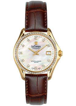 Швейцарские наручные  женские часы Le Temps LT1082.85BL62. Коллекция Sport Elegance - фото 1