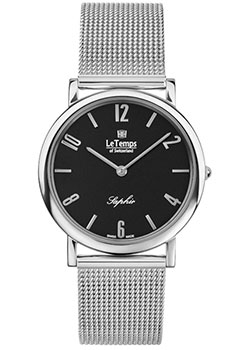 Швейцарские наручные  женские часы Le Temps LT1085.02BS01. Коллекция Zafira Slim - фото 1