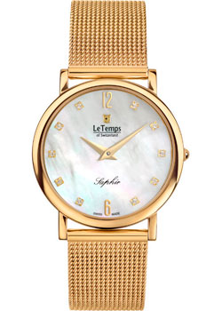Швейцарские наручные  женские часы Le Temps LT1085.65BD01. Коллекция Zafira Slim - фото 1
