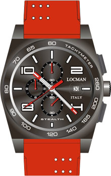 

fashion наручные мужские часы Locman 0209BKKBKWHRSIR. Коллекция STEALTH