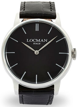 

fashion наручные мужские часы Locman 0251V01-00BKNKPK. Коллекция 1960