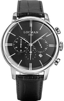 

fashion наручные мужские часы Locman 0254A01A-00BKNKPK. Коллекция 1960