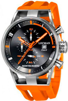 

fashion наручные мужские часы Locman 051000BKFOR0GOO. Коллекция MONTECRISTO