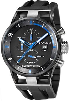

fashion наручные мужские часы Locman 0510KNBKFBL0GOK. Коллекция MONTECRISTO