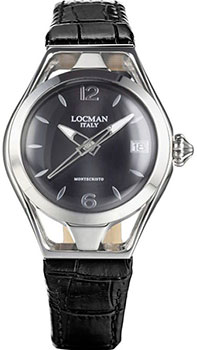 fashion наручные  женские часы Locman 0526A01A-00BKNKPK. Коллекция Montecristo