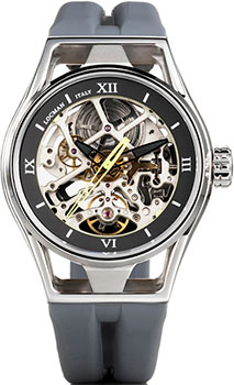 

fashion наручные мужские часы Locman 0538A07S-00GYLISIA. Коллекция Skeleton