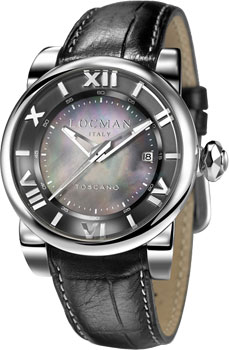 

fashion наручные мужские часы Locman 0590V10-00MKPSA. Коллекция TOSCANO
