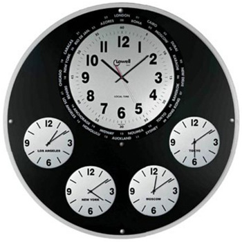 

Настенные часы Lowell 05621. Коллекция Multifunction