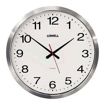 

Настенные часы Lowell 16055. Коллекция Metal