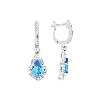 Серебряные серьги Ювелирное изделие 112749