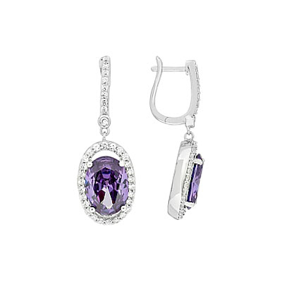 

Серебряные серьги 112761