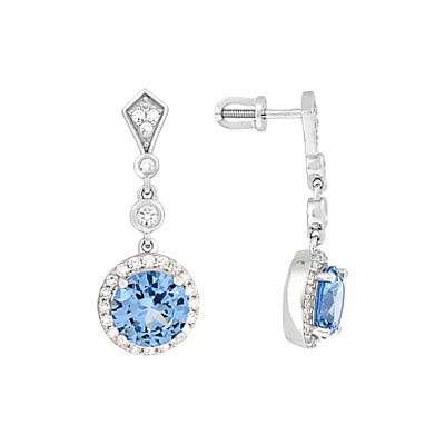 Серебряные серьги Ювелирное изделие 112773