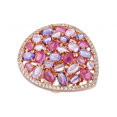 

Серебряное кольцо 115633