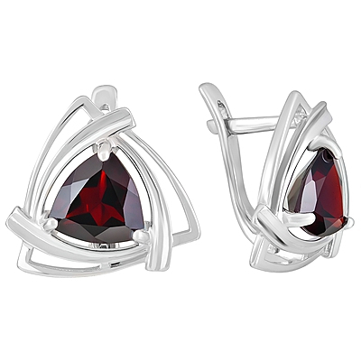 

Серебряные серьги 123265
