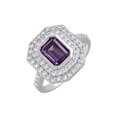 

Серебряное кольцо 127684