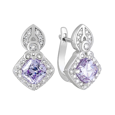 Серебряные серьги Ювелирное изделие 127758
