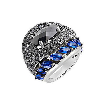 

Серебряное кольцо 132501