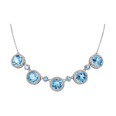 

Серебряное колье 132994