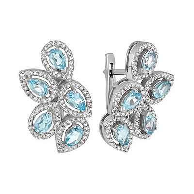 

Серебряные серьги 134189