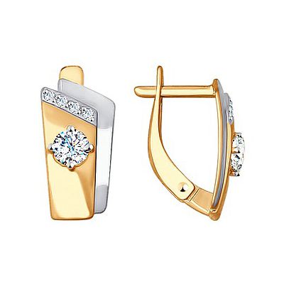

Золотые серьги 165869