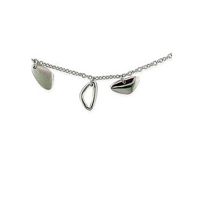 

Серебряное колье 35053