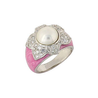 

Серебряное кольцо 68407