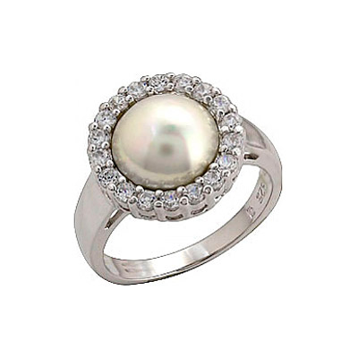

Серебряное кольцо 70686