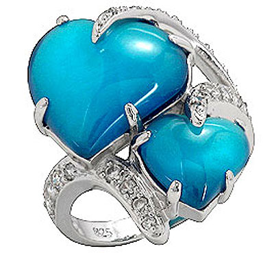 

Серебряное кольцо 73689