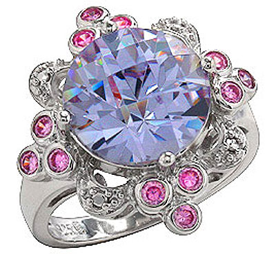 

Серебряное кольцо 75054