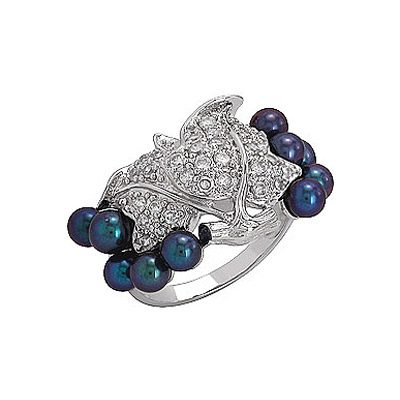 

Серебряное кольцо 75141